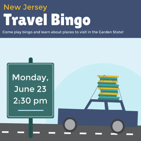 NJ Travel Bingo