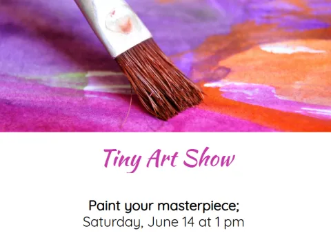 2025-06-14 Tiny Art Show