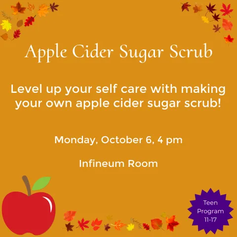 apple cider sugar scrub