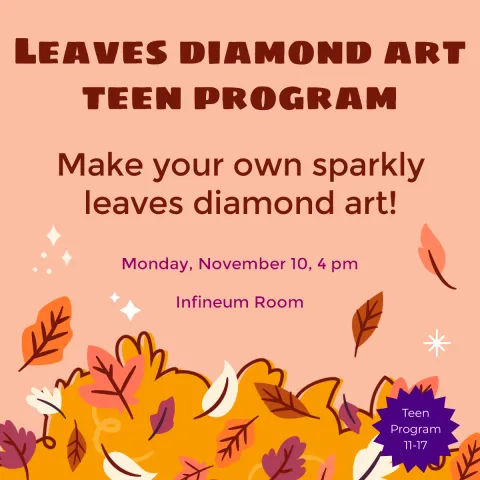 leaves diamond art