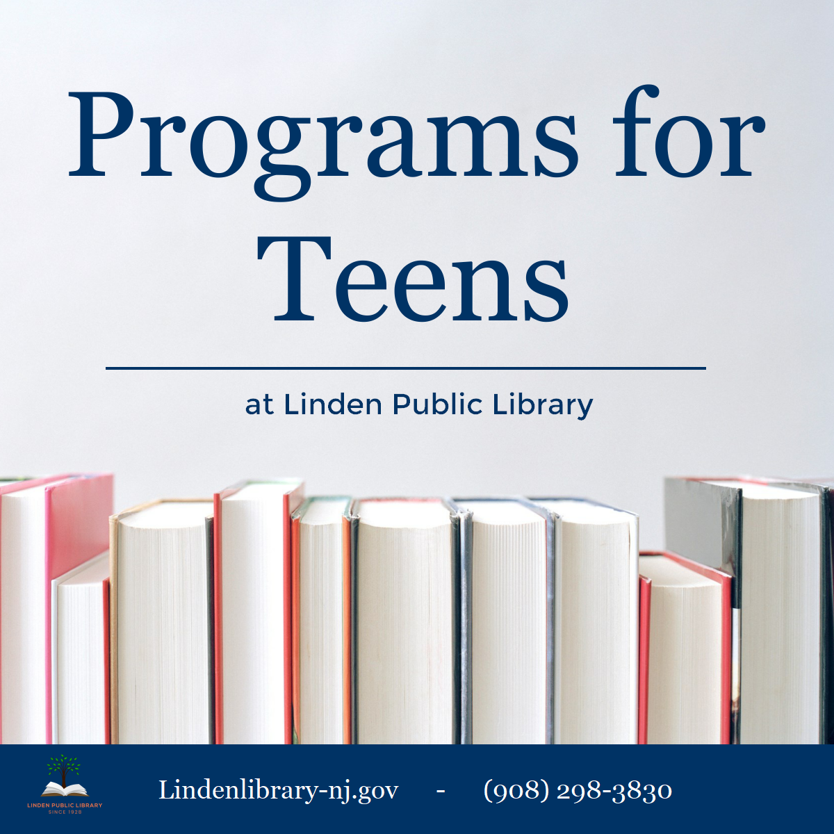 Teen Program Flyer 8/25